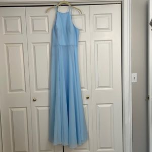 Light blue formal dress
